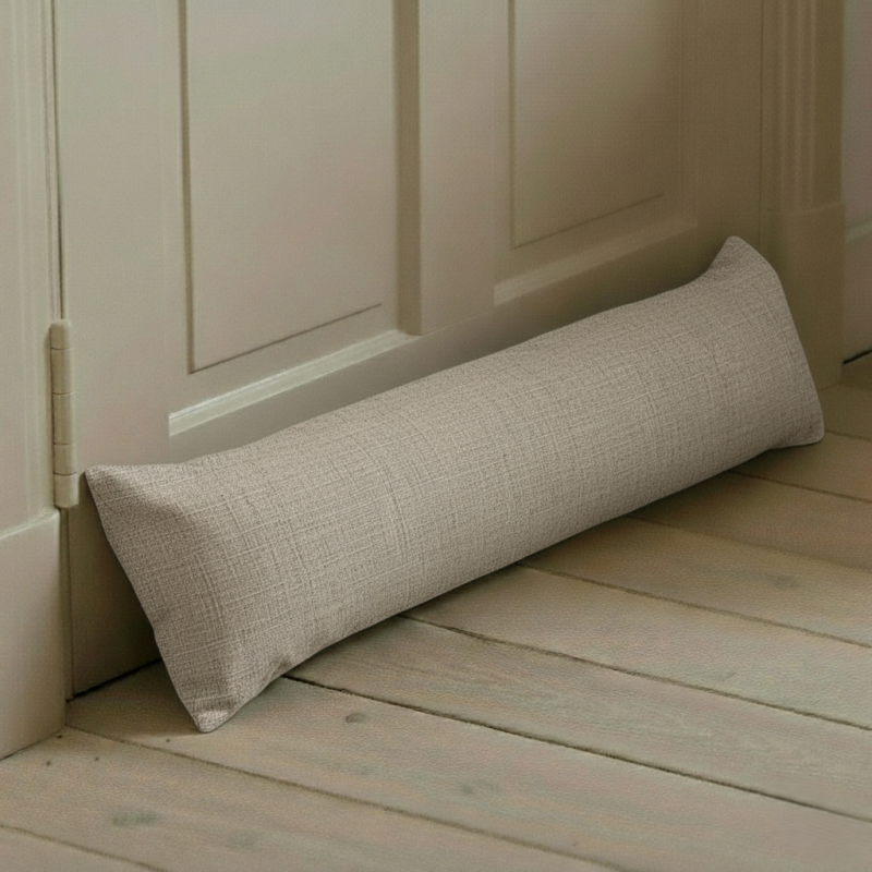 boudin de porte sur mesure lin naturel